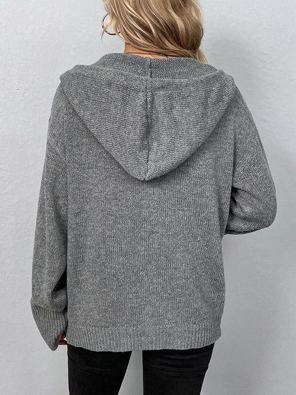 Vale Shelter Hooded Cardigan