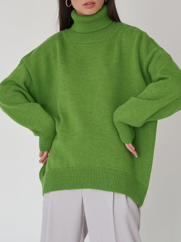 Vera Elise High-Neck Sweater
