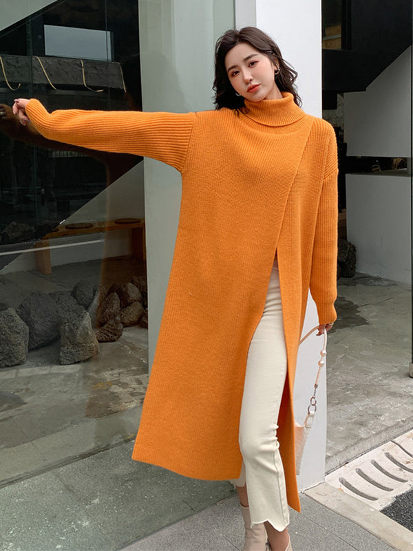 Vera Solenne High-Neck Sweater