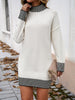 Vale Contrast Charm Sweater Dress