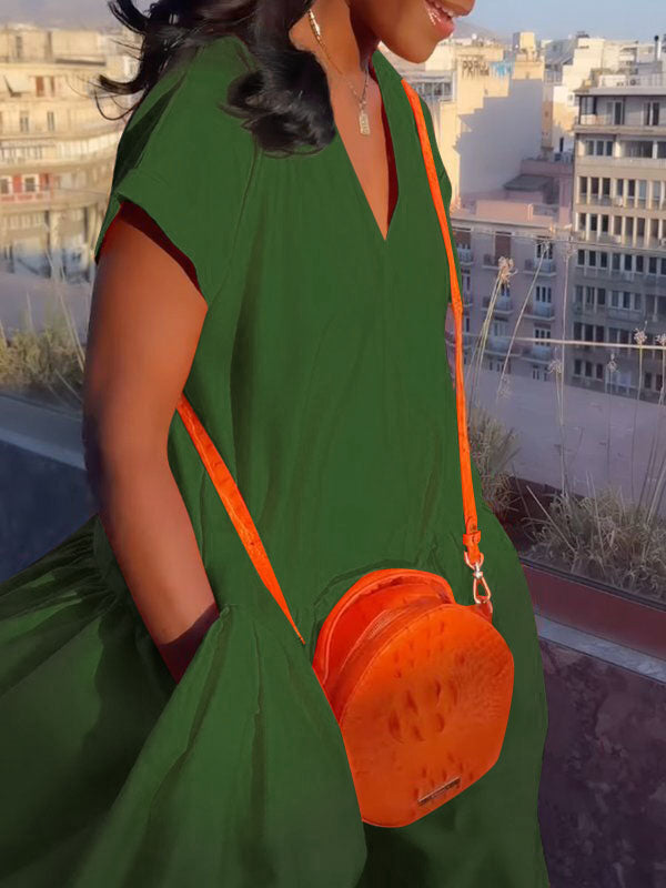 Vera Serenity Pleat Maxi Dress