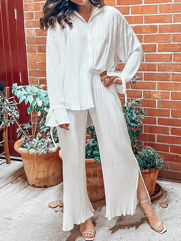 Vera Solace Pleated Lounge Set