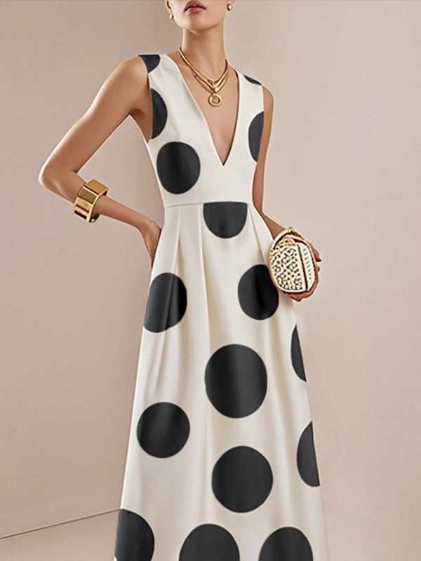 Vale Maris Pleated Maxi Dress