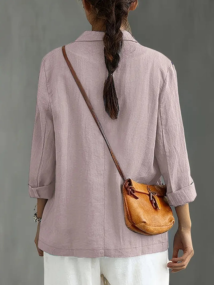 Vale® – Clara Signature Cotton Blazer