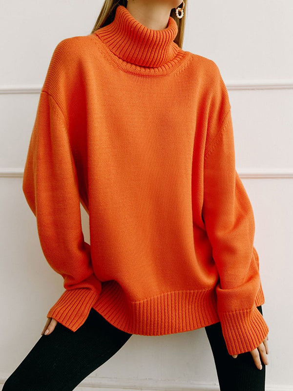 Vera Clarisse High-Neck Sweater