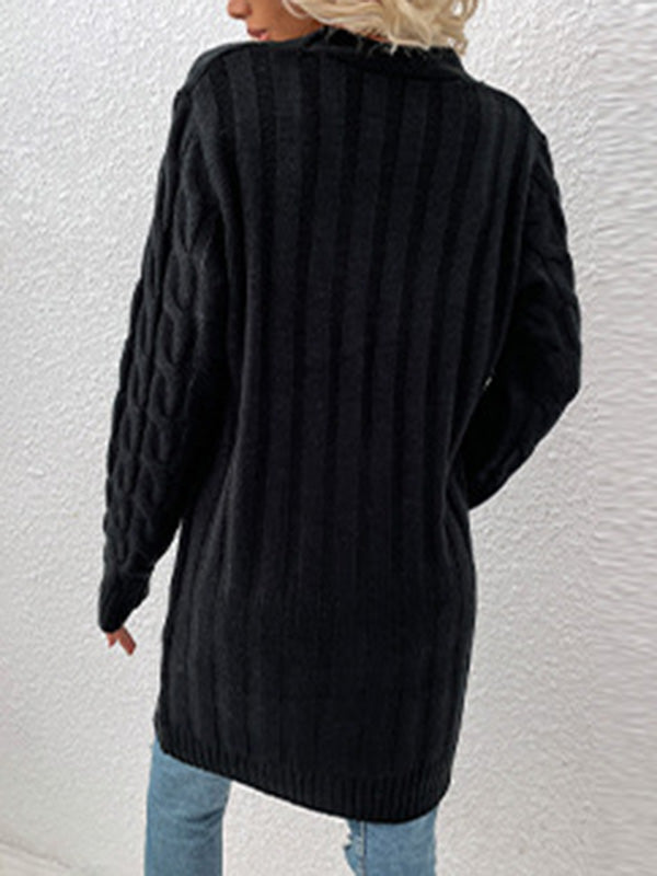 Vale Knit Jacquard Cardigan