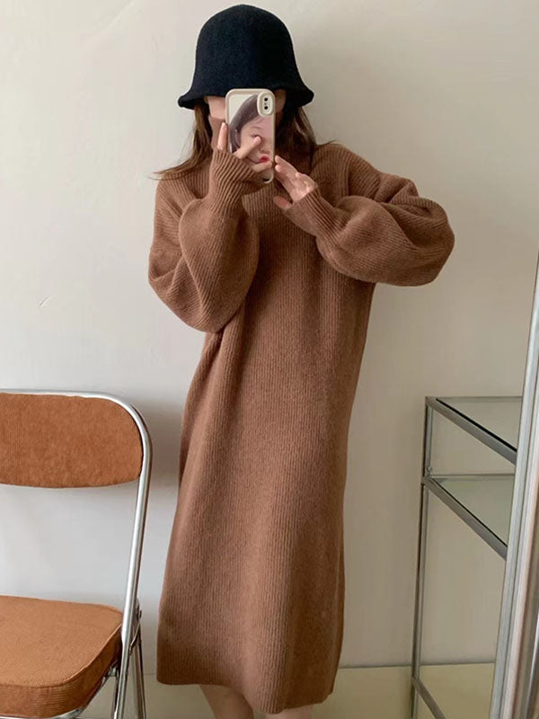 Vera Cocoon Luxe Sweater Dress