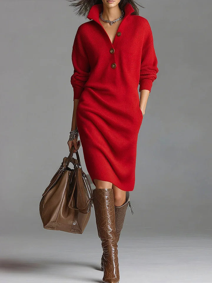 Vera® - Elegant Sweater Dress