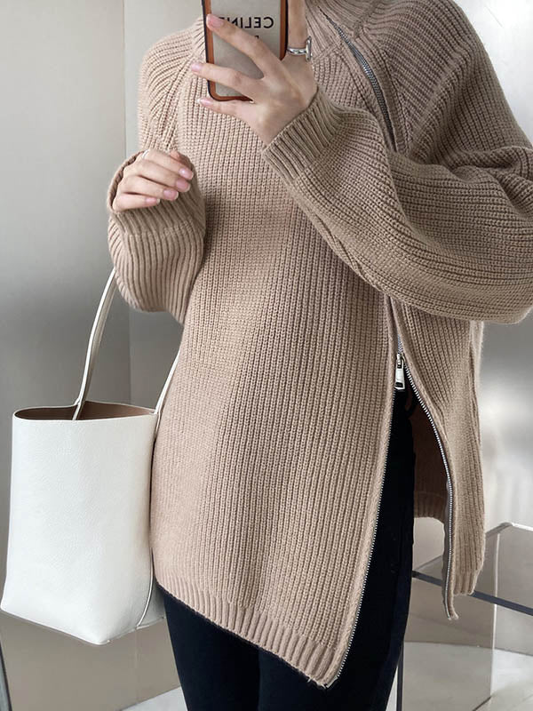 Vera Elodie Zip Sweater