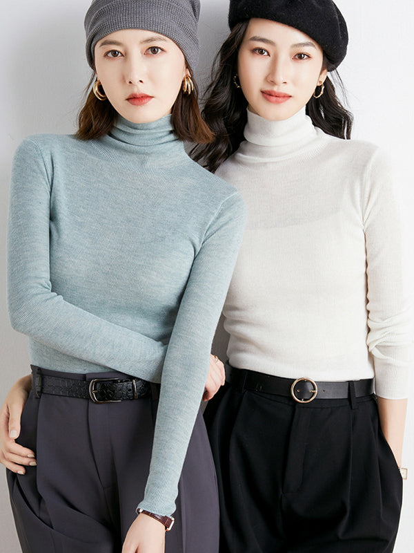 Vera Elin High-Neck Pullover