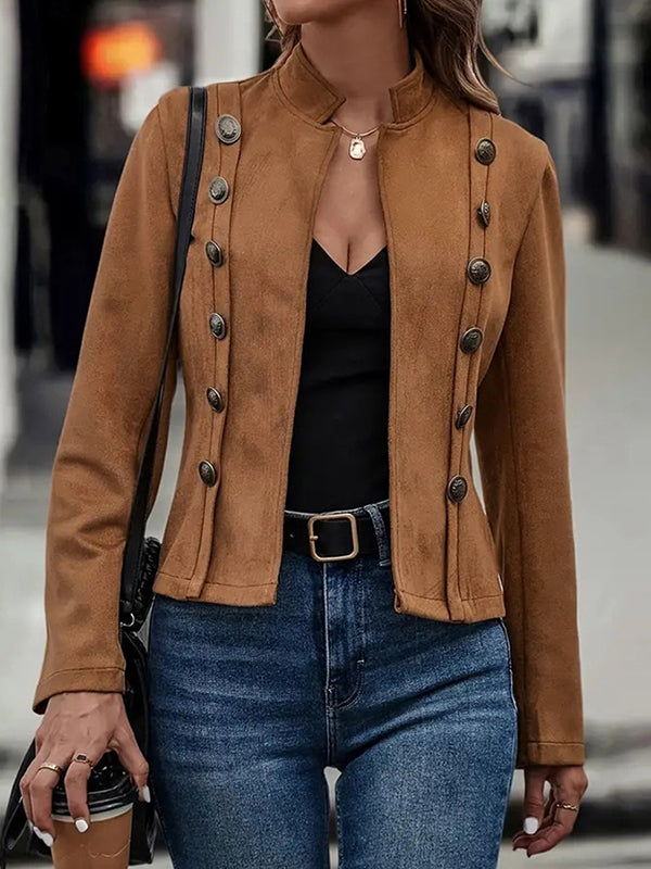 Vera Lysandra Buttoned Layer