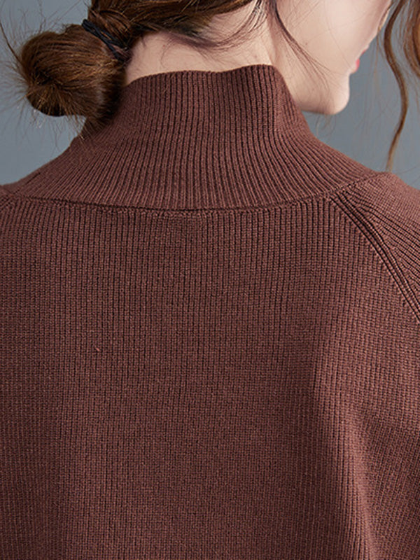 Vale Adrienne Jacquard Sweater Dress