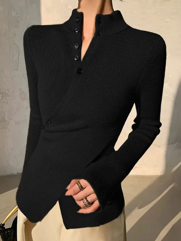 Vera Eclipse Asymmetric Sweater