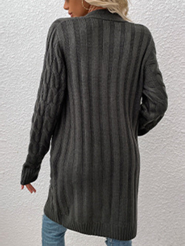 Vale Knit Jacquard Cardigan