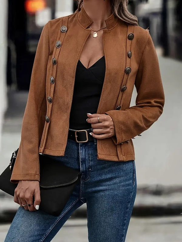 Vera Lysandra Buttoned Layer