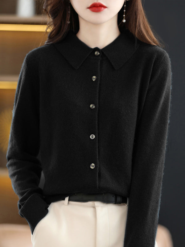 Vale Adrienne Collar Cardigan