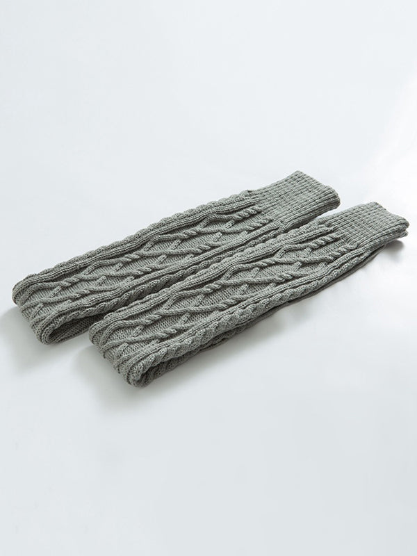 Vale Cozy Jacquard Knit Stockings