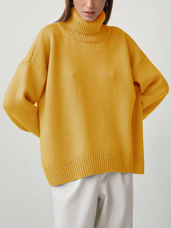 Vera Clarisse High-Neck Sweater