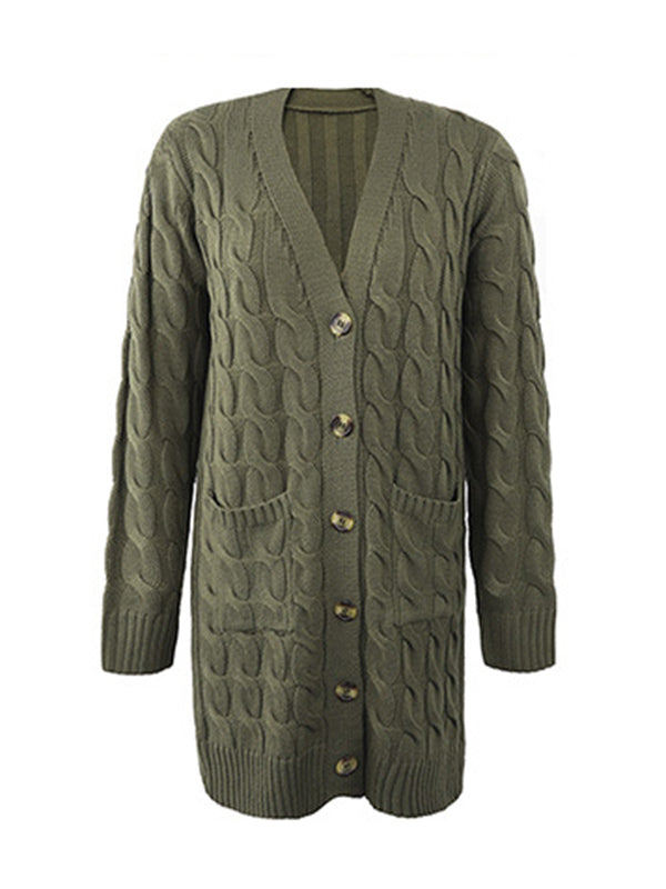 Vale Knit Jacquard Cardigan