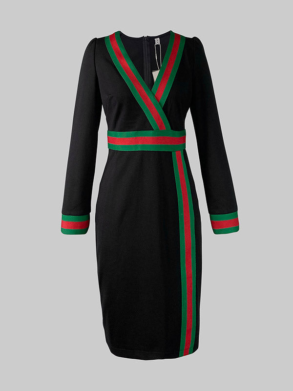 Vera Milano Stripe Dress