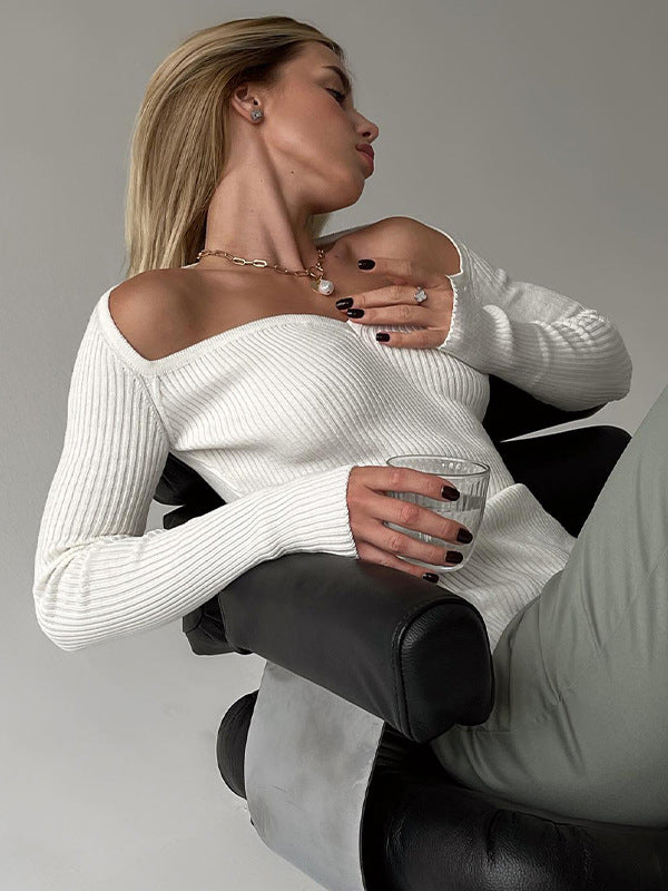 Vale Selene Square-Neck Sweater