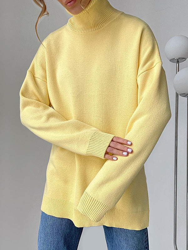 Vera Soléa Split-Side Sweater