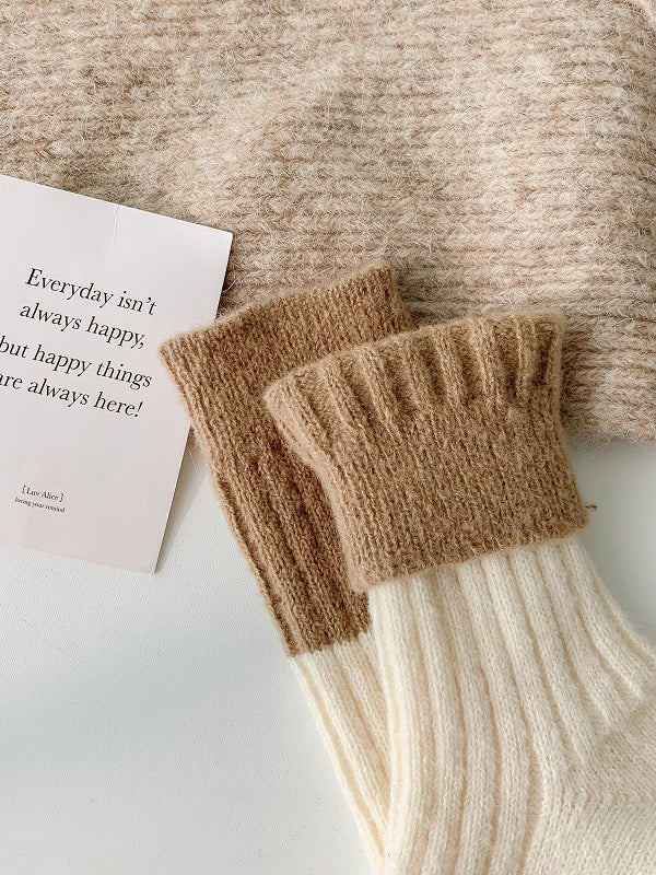 Vale Sora Contrast Socks