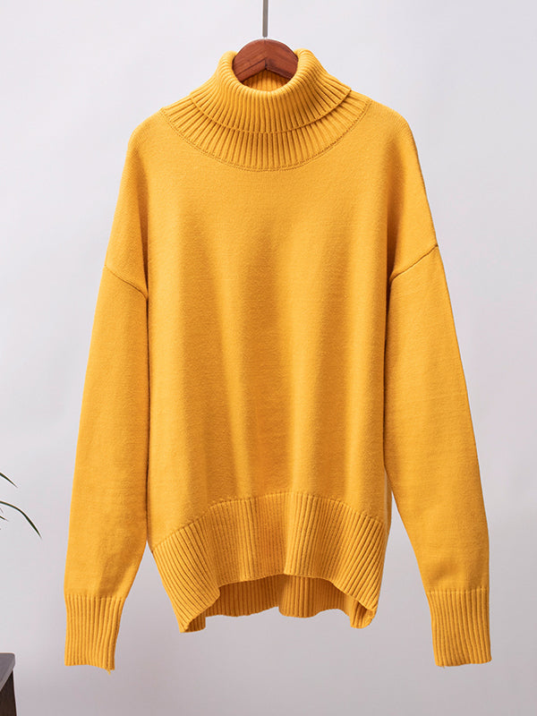 Vera Clarisse High-Neck Sweater