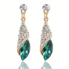 Veylith Emeraya Dangle Earrings | Gold