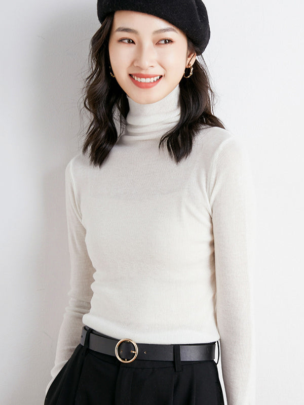 Vera Elin High-Neck Pullover