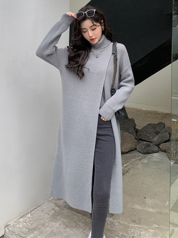 Vera Solenne High-Neck Sweater