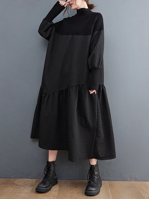 Vale Adrienne Jacquard Sweater Dress