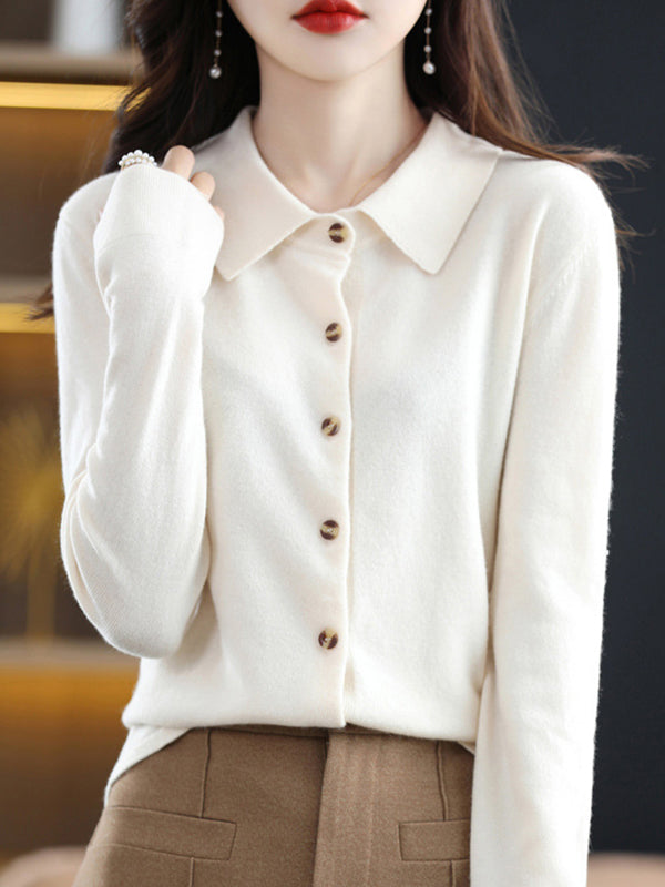 Vale Adrienne Collar Cardigan