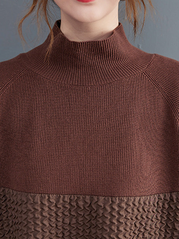 Vale Adrienne Jacquard Sweater Dress