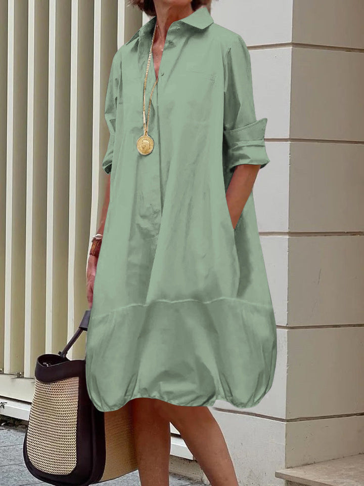 Vale Midtown Elegance Shirt Dress
