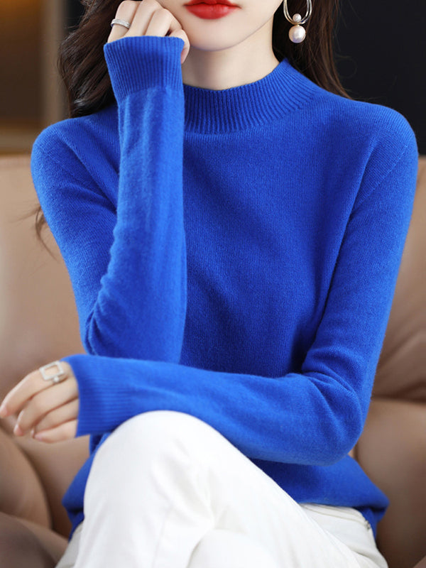Vera Luxe High-Neck Sweater