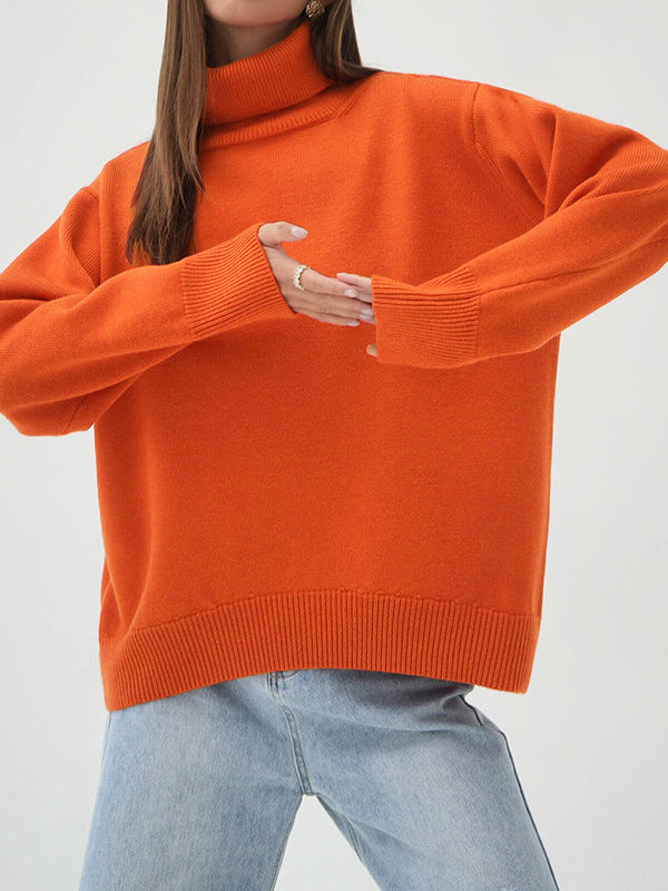 Vera Elise High-Neck Sweater