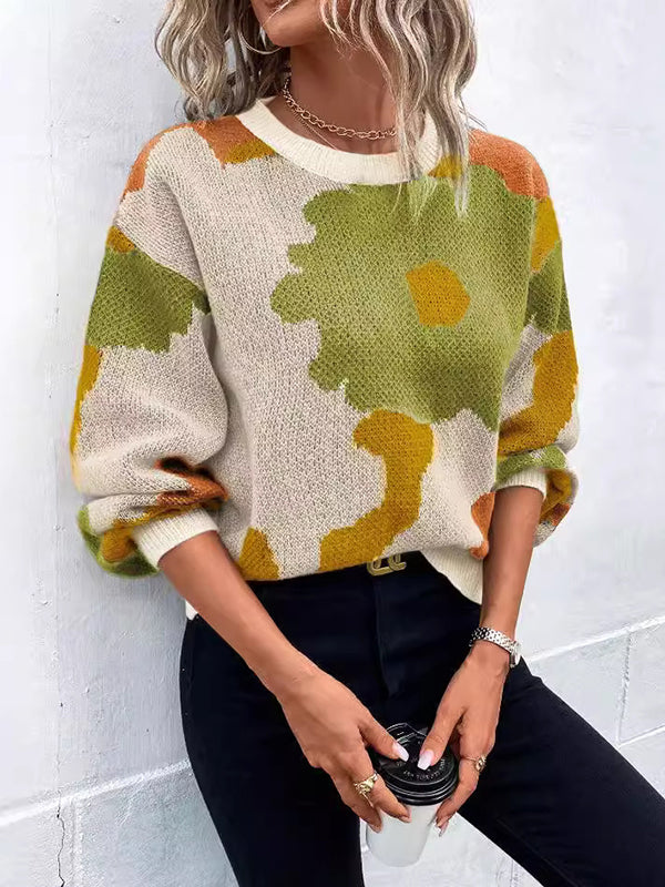 Vale Marisol Floral Sweater