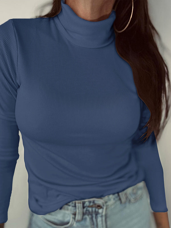 Vera Aria Mock-Neck Top