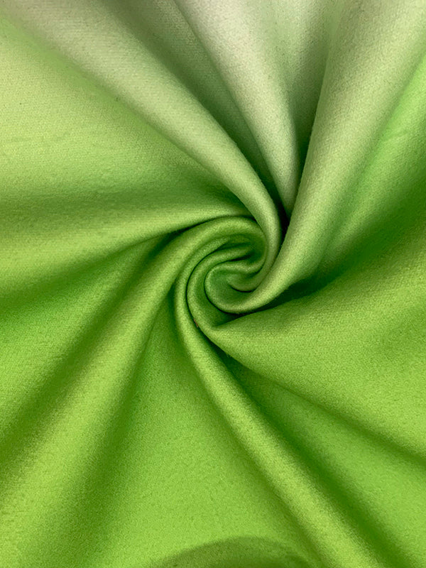 Long Sleeves Loose Buttoned Gradient Pockets Split-Joint Notched Collar Outerwear