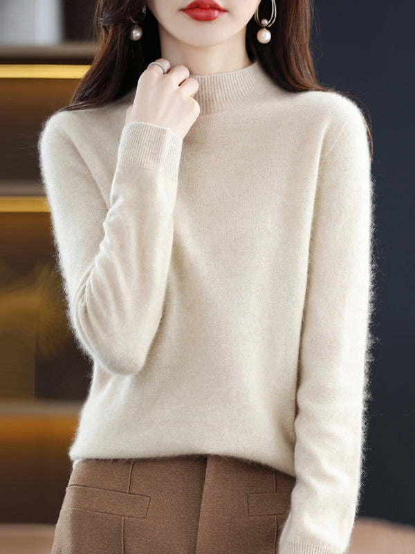 Vera Luxe High-Neck Sweater