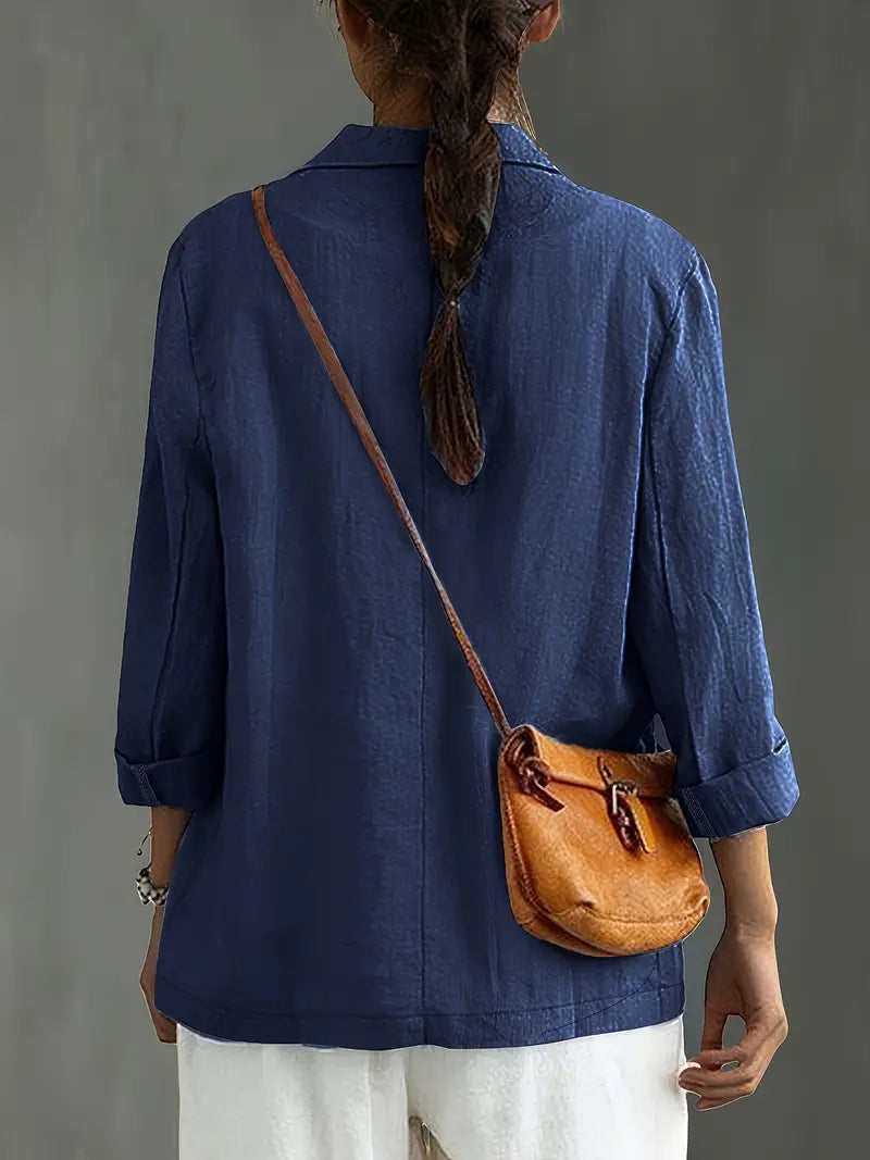 Vale® – Clara Signature Cotton Blazer