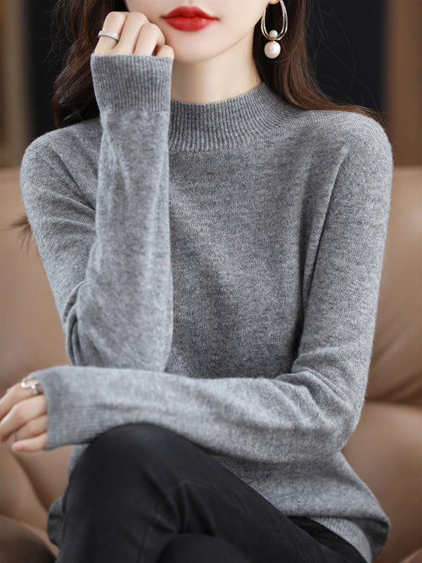 Vera Luxe High-Neck Sweater