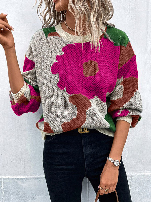 Vale Marisol Floral Sweater