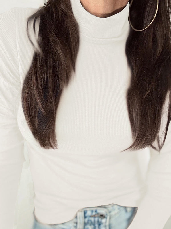 Vera Aria Mock-Neck Top