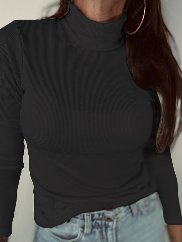 Vera Aria Mock-Neck Top