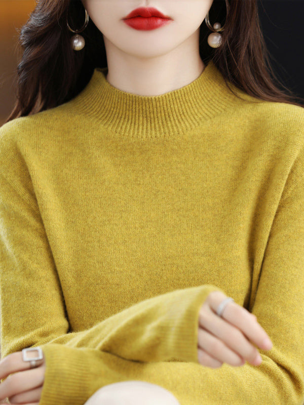 Vera Luxe High-Neck Sweater
