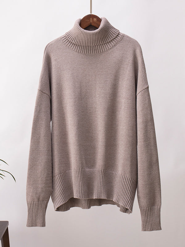 Vera Elise High-Neck Sweater