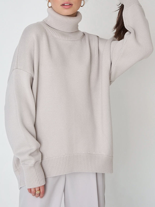 Vera Elise High-Neck Sweater
