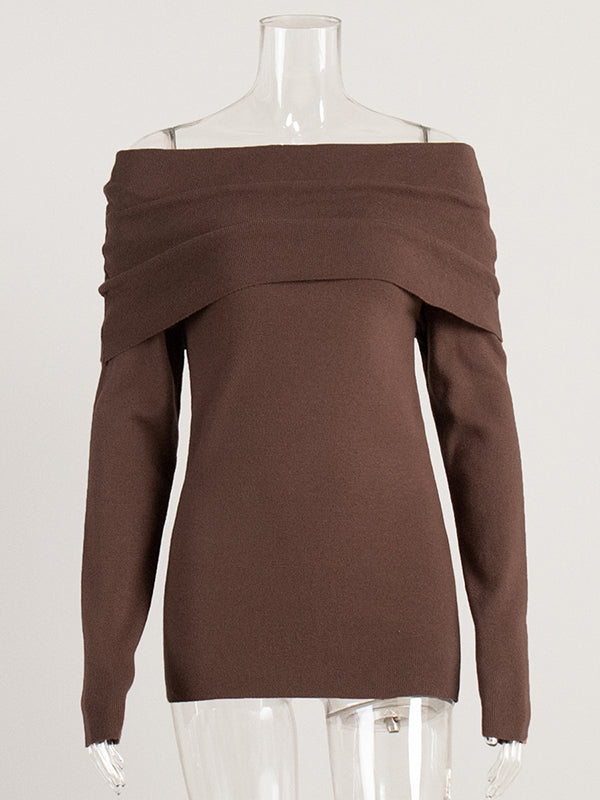 Vera Lévoire Off-Shoulder Knit